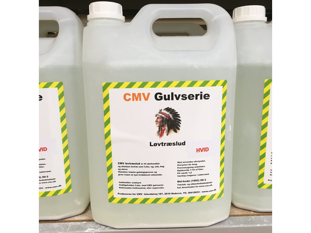 Lövträds Lut "White" 5 L