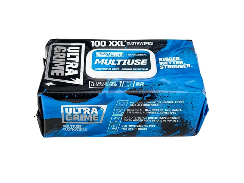 Ultra Grime Industrial Wipes BLÅ