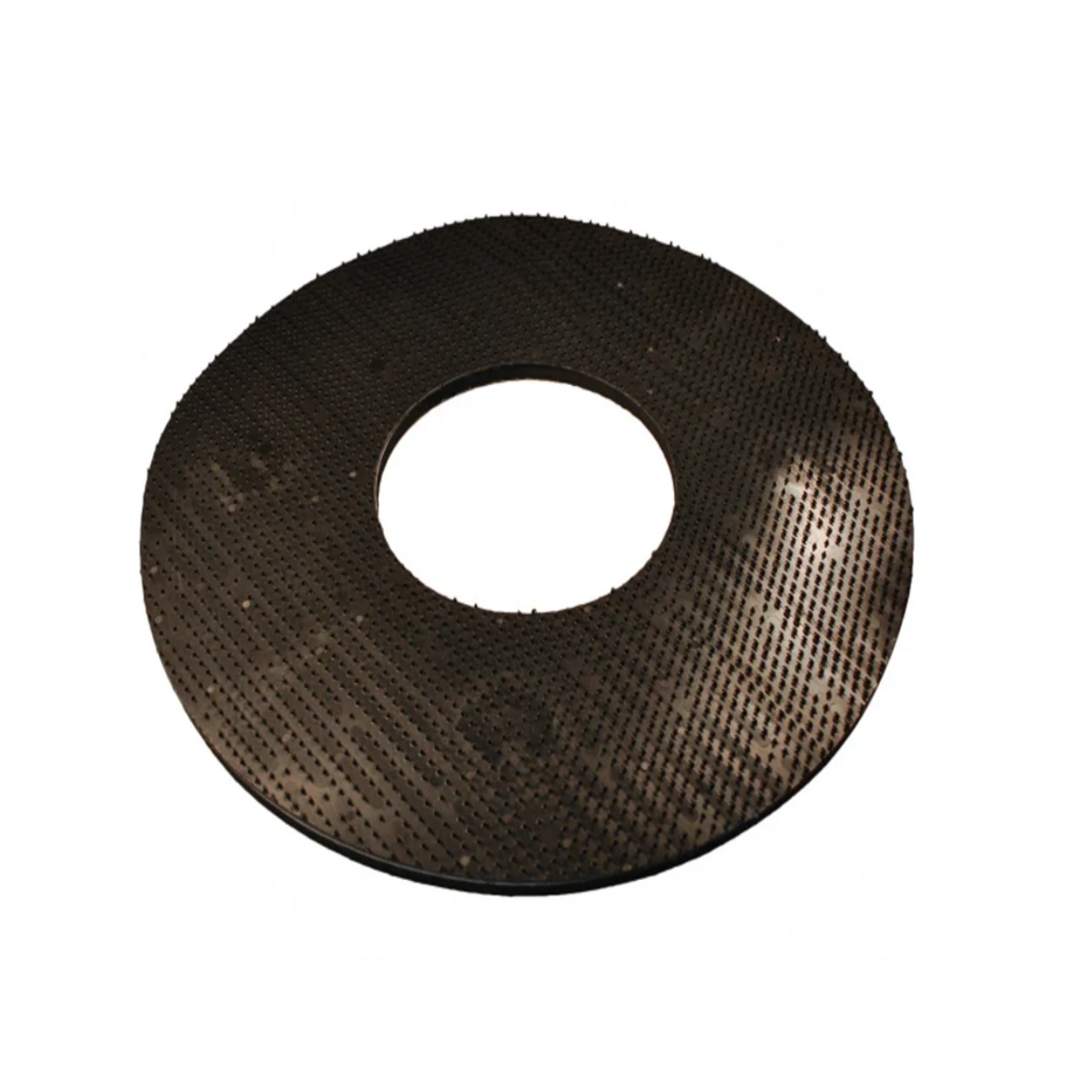 Svart gummitrissa m/ piggar självhäftande(svarta lilla grisen)