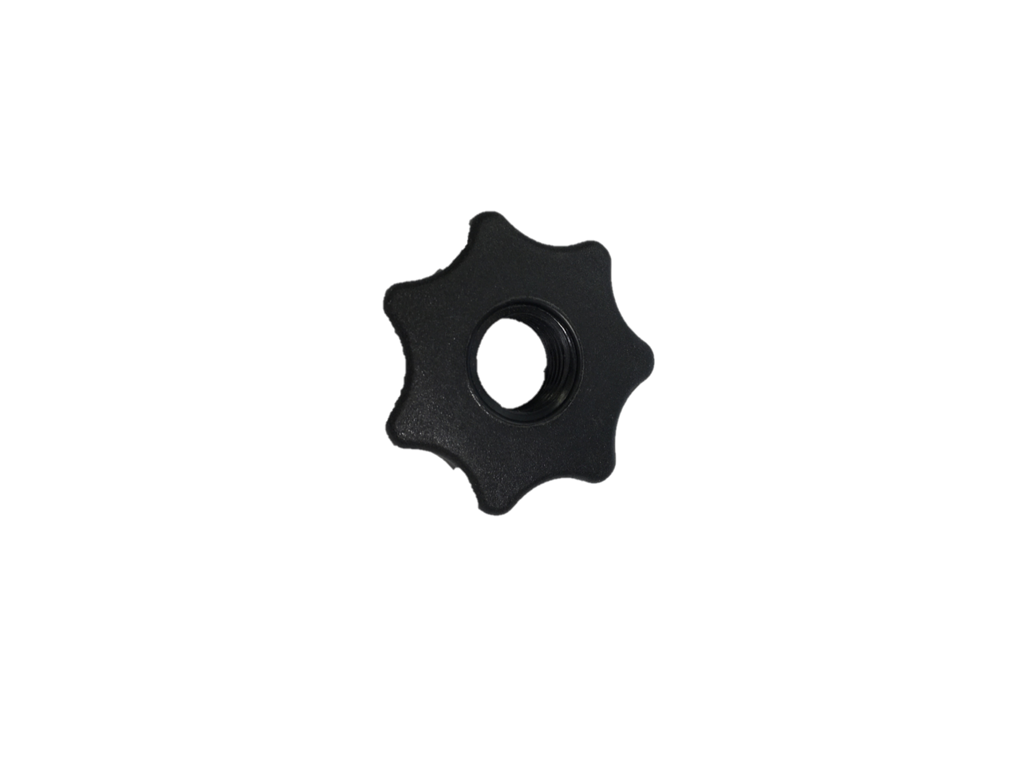 13/e1 Finger skruv f.hjul svart Elan