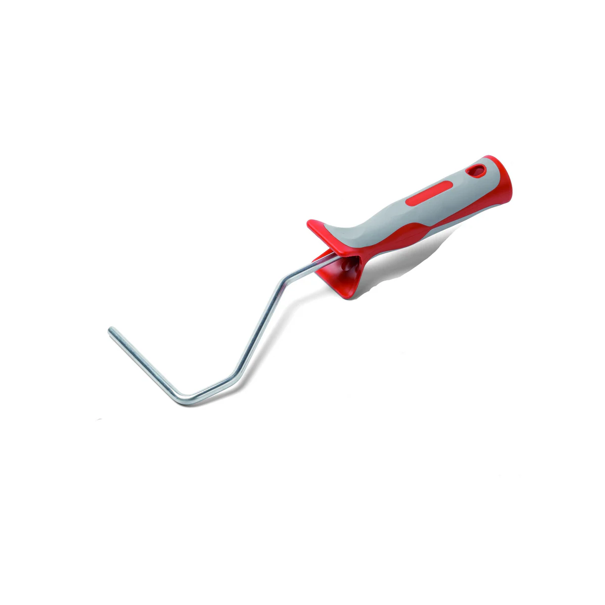 Rollerbygel Röd / Grå (kort) 10cm