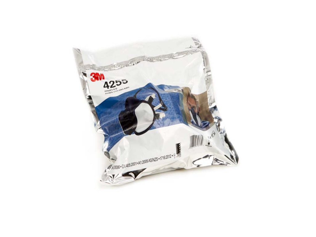 Mask 4255 gas/damm engångs