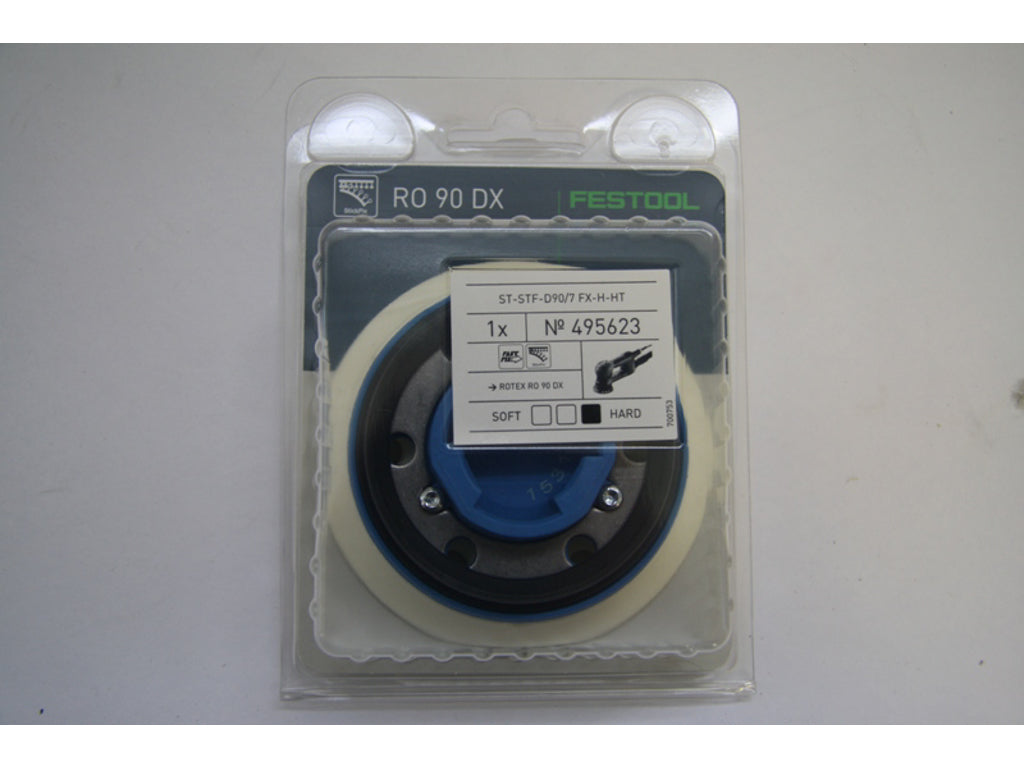 Festool Slipplatta rund "hård" 90