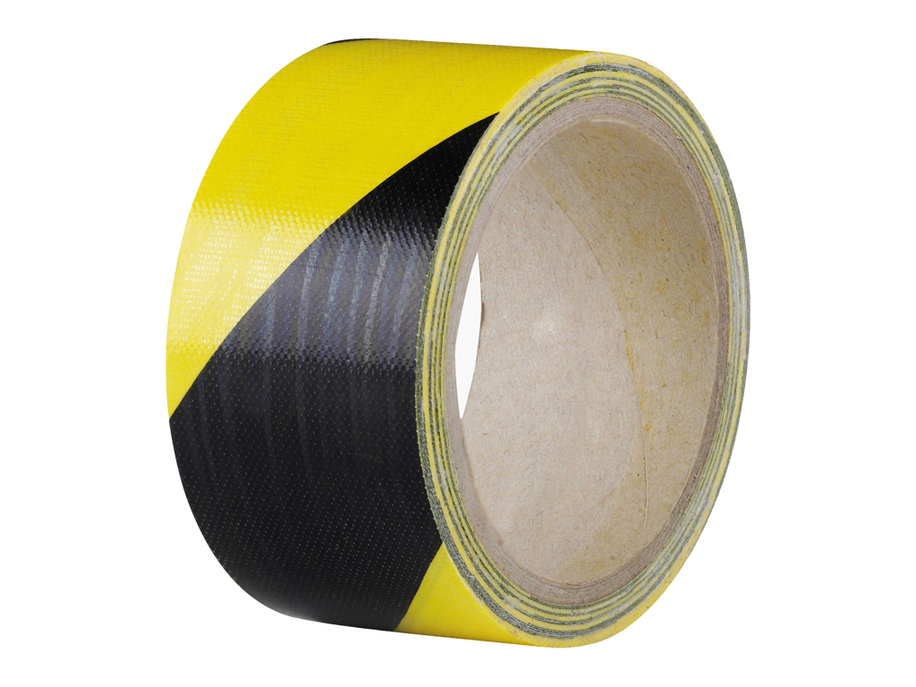 Varningstejp Gul / Svart 33mm