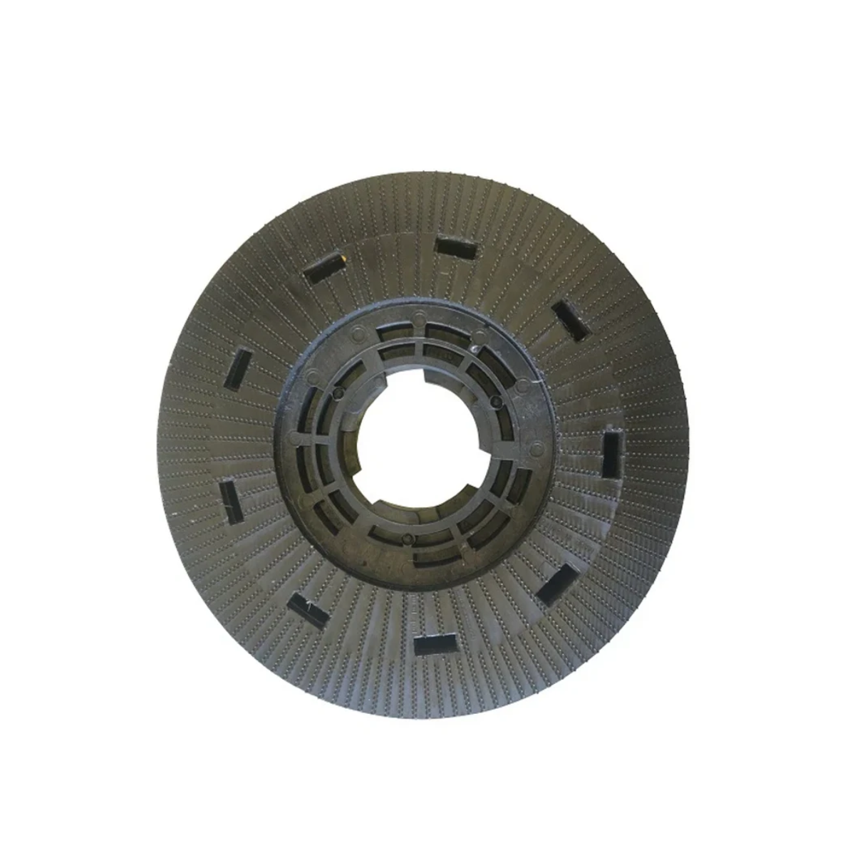 Drivskivan svart piggar m.gummi