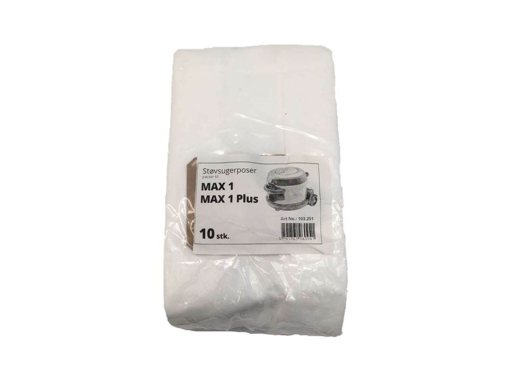 Dammsugspåse "MICRO" MAX1 - 10 styck