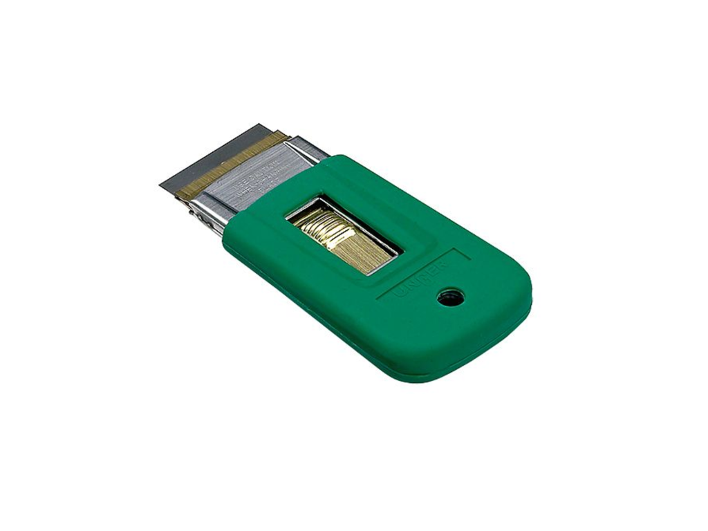 Fönsterskrapa "klickskrapa"