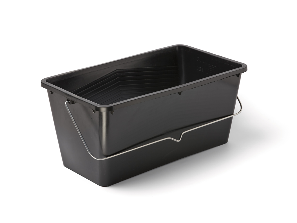 Målarkar 56x31x24cm 25L SVART