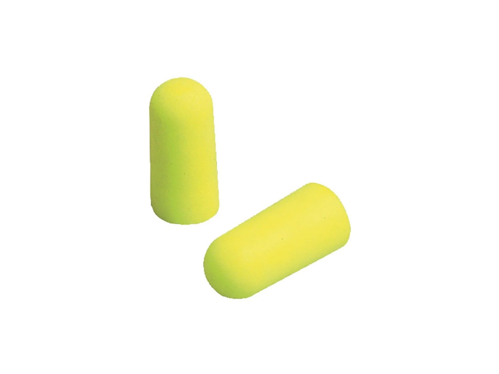 Öronproppar 2stk.Neon gul