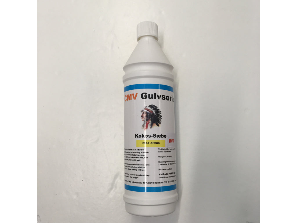 Kokossåpa CMV Vit Citrus 1 L