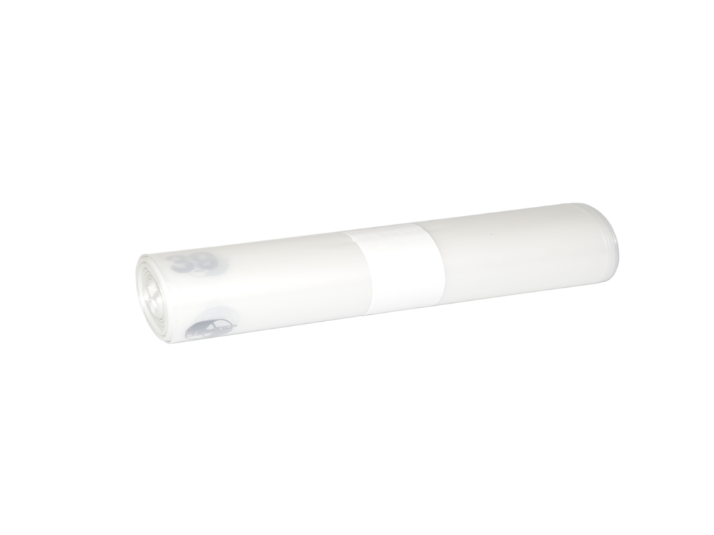 Transparant plastsäck 15 100 my 120L 19001