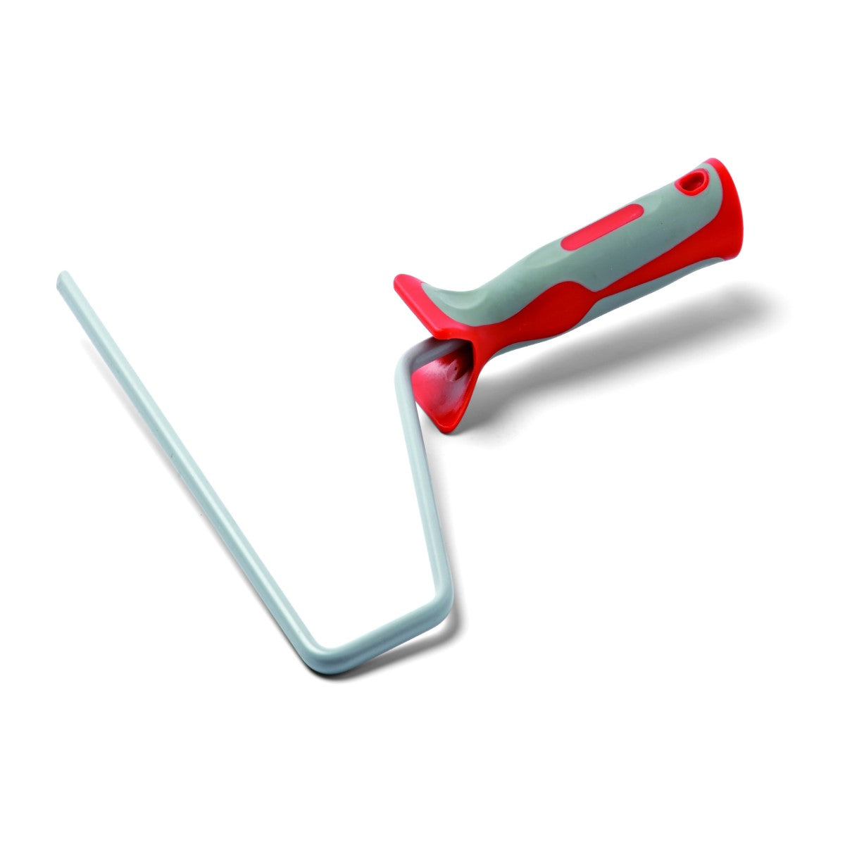Rollerbygel röd / grå B Alu 25cm