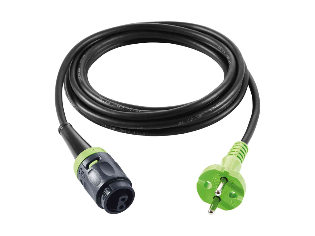 Plug-it-kabel. Svart 4m